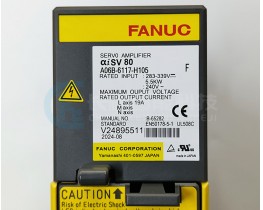 FANUC發(fā)那科驅動器A06B-6117-H105 αiSV 80